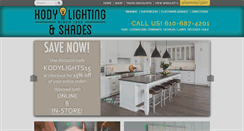 Desktop Screenshot of kodylighting.com